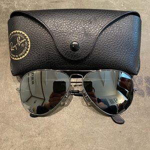 Ray Ban Aviator Mirror Sunglasses